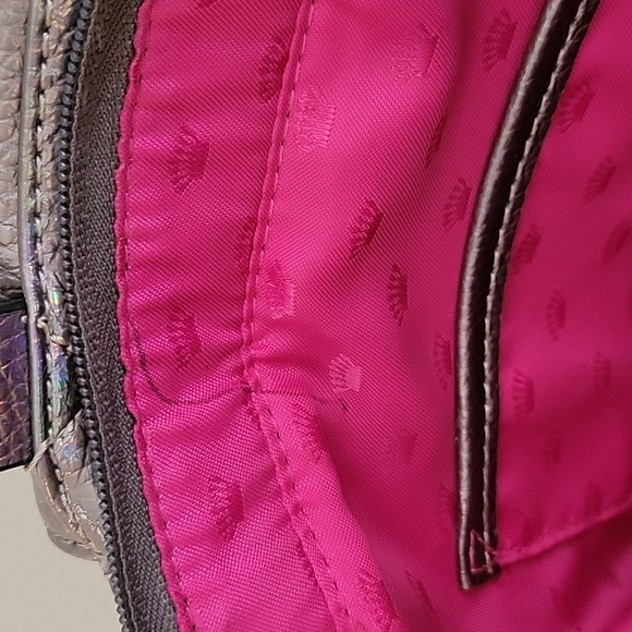 Y2K Juicy Couture Metallic Shoulder Bag with Gold Hardware - Picture 9 of 11
